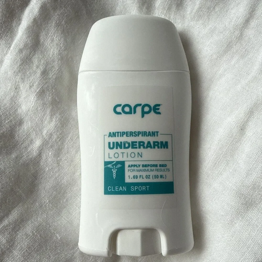 Carpe Antiperspirant Underarm Lotion CLEAN SPORT 1.69 fl oz EXP 01/2027
